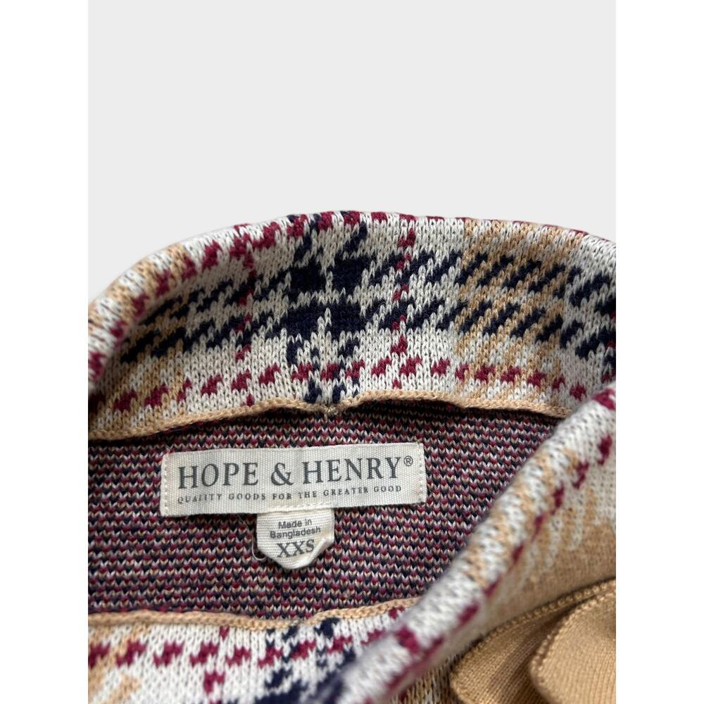 Hope & Henry Organic Mock-Neck Sweater Cape, Size 2T-3 - Picture 3 of 8